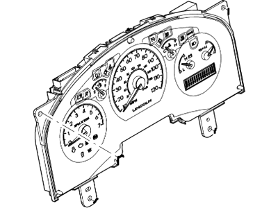 2006 Lincoln Mark LT Instrument Cluster - 5L3Z-10849-LA