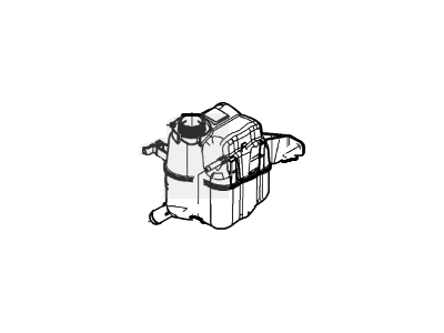 2011 Lincoln MKT Coolant Reservoir - 8A8Z-8A080-B