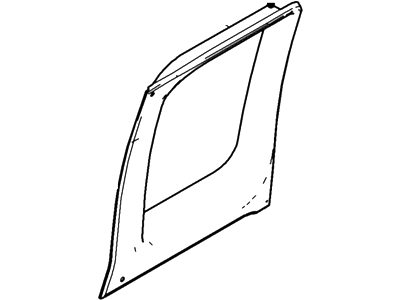 Ford 6C2Z-1625508-AAA Moulding - Rear Window