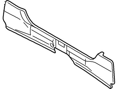 Ford XW4Z-5440338-AA Reinforcement - Rear Panel