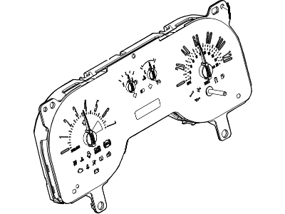 Ford 7R3Z-10849-GB Instrument Cluster