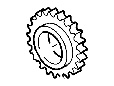 Ford 1S7Z-6306-DB Gear - Crankshaft