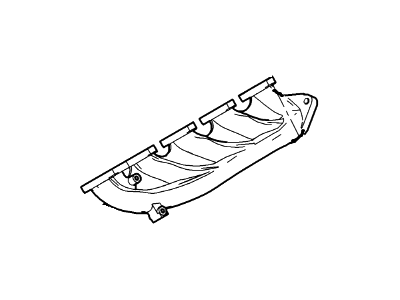 Ford F53 Stripped Chassis Exhaust Manifold - 5C3Z-9431-AA