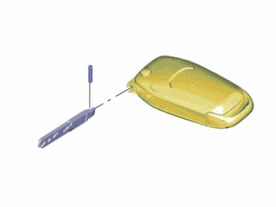Ford Fusion Car Key - DS7Z-15K601-P