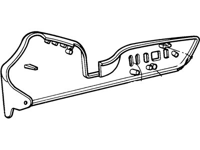 Ford F6SZ6362187B Shield Assembly