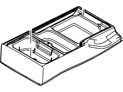 Ford CA5Z-5467112-BA Armrest Assembly