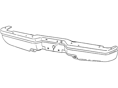 2002 Ford F-150 Bumper - YL3Z-17906-CAB