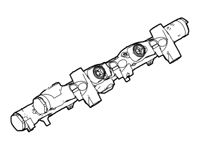 Ford F-350 Super Duty Fuel Rail - 4C3Z-9T287-ARM