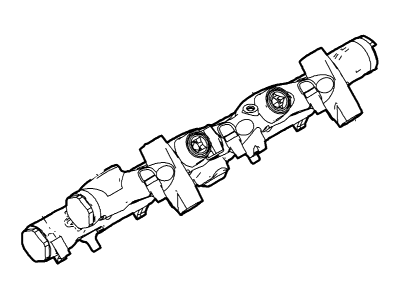 2005 Ford F-450 Super Duty Fuel Rail - 5C3Z-9T287-AB