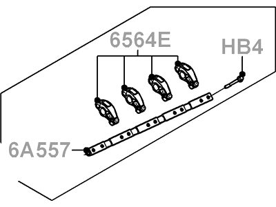 Lincoln Mark LT Rocker Arm - AL3Z-6564-C