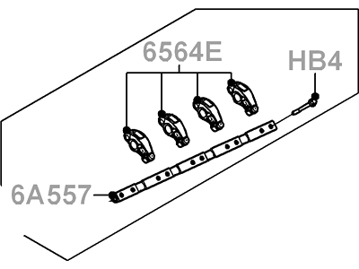 2011 Ford F-150 Rocker Arm - AL3Z-6564-C