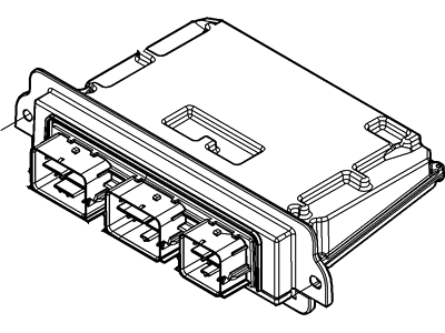 Ford 9M6Z-12A650-ED Module - Engine Control - EEC V