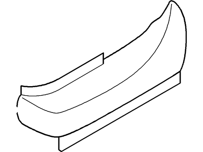 Ford 98AZ-5462186-FAA Valance - Seat Side