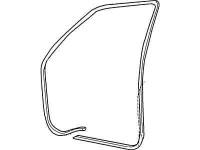 1997 Ford Explorer Door Seal - F1TZ-9820708-B