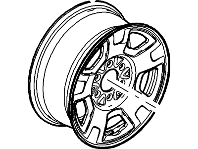 Ford 4L3Z-1007-EC Wheel Assembly