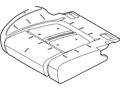 2013 Lincoln MKT Seat Cushion - DE9Z-7463840-A