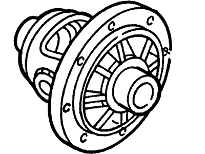 1997 Mercury Villager Differential - F3XY4204A