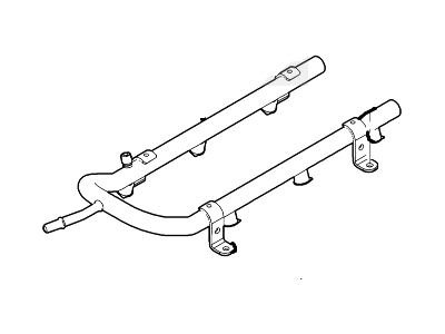 Ford 7T4Z-9F792-F Fuel Supply Manifold Assembly