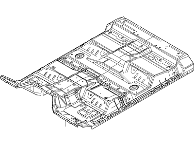 2007 Ford F-250 Super Duty Floor Pan - YC3Z-2611000-AA