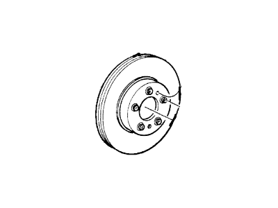 Ford F8VZ-1125-AA Rotor Assembly