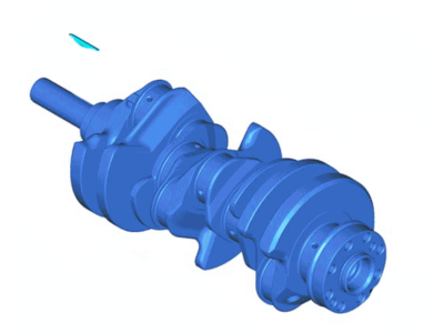 Ford FT4Z-6303-B Crankshaft Assembly