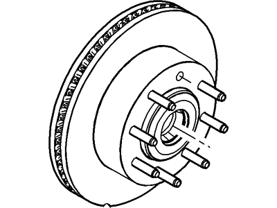 2006 Ford F-250 Super Duty Wheel Hub - 5C3Z-1102-GA