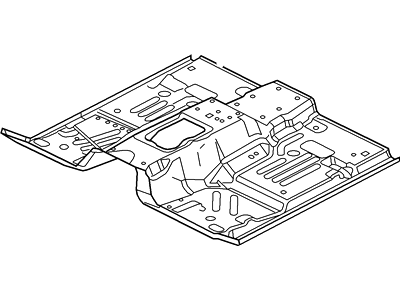 Ford Explorer Floor Pan - 1L2Z-7811135-AA