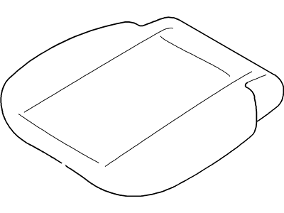 Ford 3S4Z-58632A22-BA Seat Cushion Pad