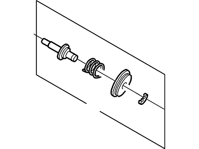 Ford F75Z-7H188-AA Piston And Rod - Overdrive Servo