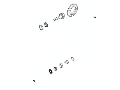 Ford CL3Z-4209-C Gear And Pinion Assembly - Driving