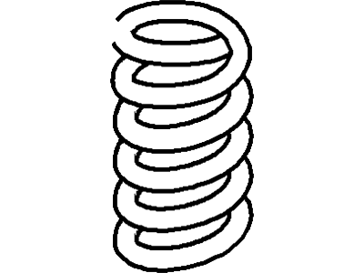 2004 Ford Mustang Coil Springs - 3R3Z-5560-EA