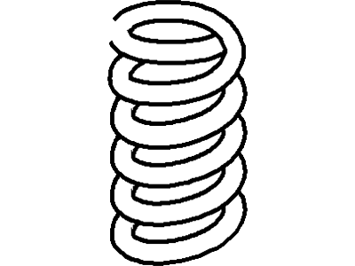 2000 Ford Mustang Coil Springs - XR3Z-5560-BA