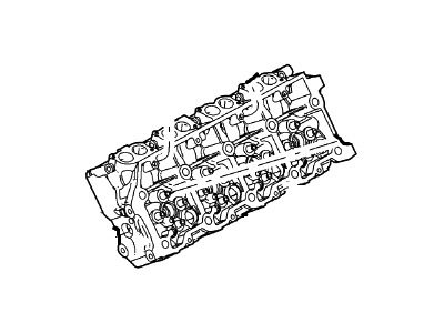 2007 Ford F-550 Super Duty Cylinder Head - 6C3Z-6049-A