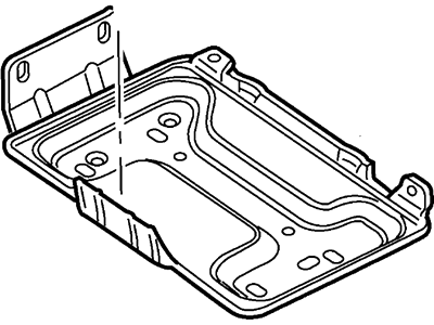 2004 Ford F-450 Super Duty Battery Tray - F81Z-10732-AA