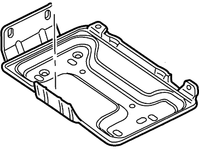 Ford F-350 Super Duty Battery Tray - F81Z-10732-AA