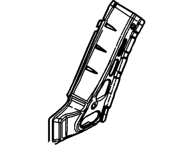 Ford YS4Z-5428129-CA Reinforcement - Wheelhouse