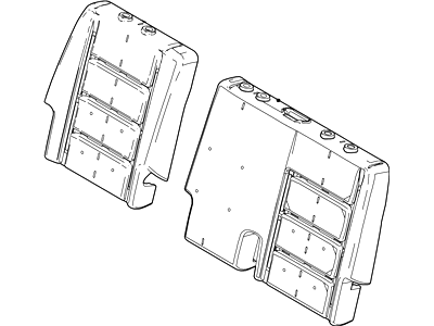 Ford 5F9Z-7466801-BA Pad - Rear Seat Back