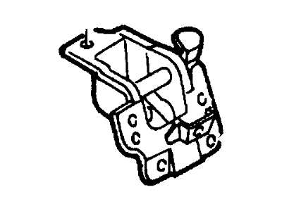 Ford Aspire Motor And Transmission Mount - F4BZ6028A