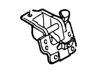 1997 Ford Aspire Engine Mount Bracket - F4BZ6028A