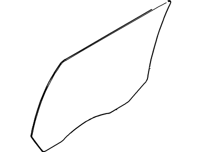 Ford, Ford 9L3Z-1625713-B Glass - Rear Door