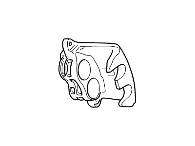 Ford Crown Victoria Brake Caliper - 3W1Z-2B120-AB