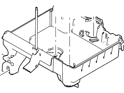 Lincoln Battery Tray - AG1Z-10732-C