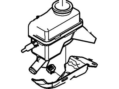 Ford 5F9Z-3A697-AA Reservoir Assembly