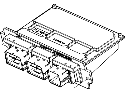 2010 Ford Expedition Engine Control Module - AL1Z-12A650-ATC