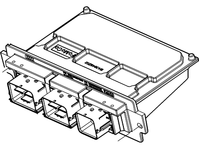 Ford 9U7Z-12A650-BC Module - Engine Control - EEC V