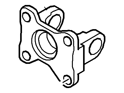 Ford 6L2Z-4866-AA Yoke - Driveshaft Coupling Flange