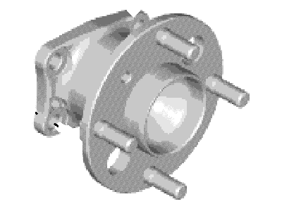 Ford DCPZ-1104-A Hub Assembly - Wheel