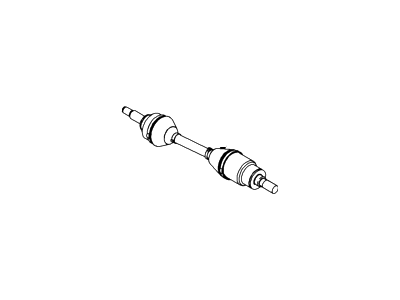 Ford Flex Axle Shaft - 8A8Z-4K139-A