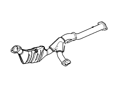 Ford 8L5Z-5E212-F Catalytic Converter Assembly