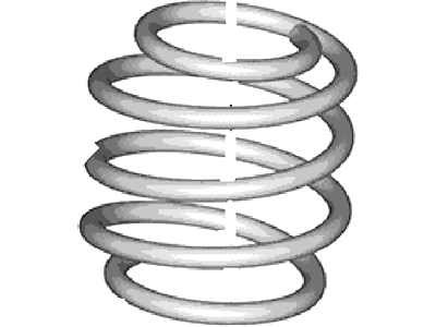 2015 Lincoln MKC Coil Springs - EJ7Z-5310-F